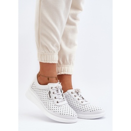 Vinceza Zapatillas Deportivas Mujer Piel Blanco Brumia 3