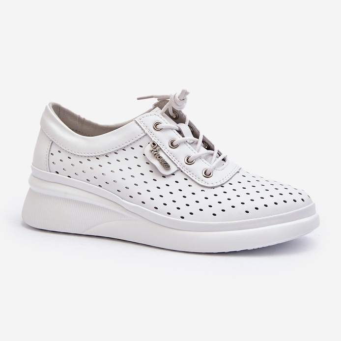 Vinceza Zapatillas Deportivas Mujer Piel Blanco Brumia 2
