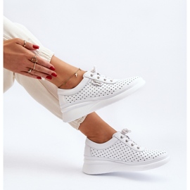 Vinceza Zapatillas Deportivas Mujer Piel Blanco Brumia 9