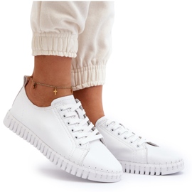 Vinceza Zapatillas Mujer Piel Blanco Xenobia 10