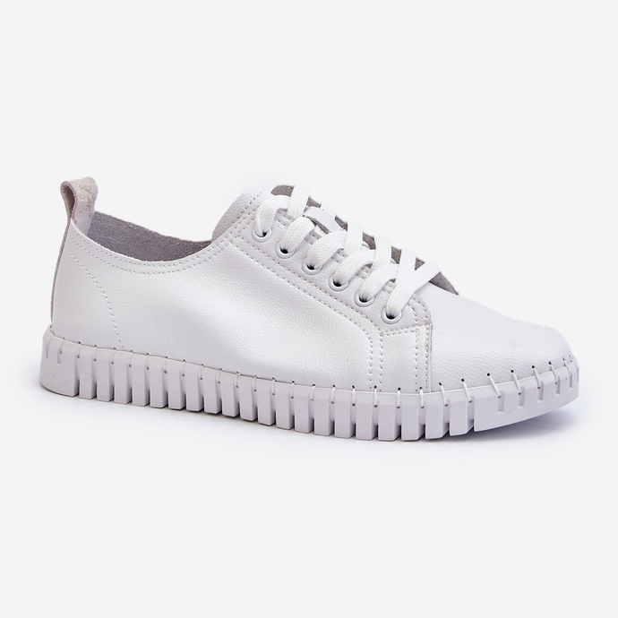 Vinceza Zapatillas Mujer Piel Blanco Xenobia 2