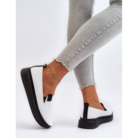 Vinceza Alpargatas Mujer Piel con Plataforma Tigera Blanca blanco 7