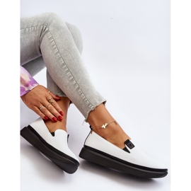 Vinceza Alpargatas Mujer Piel con Plataforma Tigera Blanca blanco 8