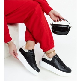 Zapatillas negras con plataforma GOE JJ2N4052. negro 3