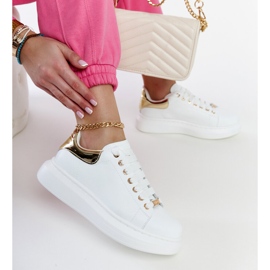 Zapatillas blancas con plataforma GOE LL2N4011. blanco 1 Zapatillas blancas con plataforma GOE LL2N4011. blanco 1