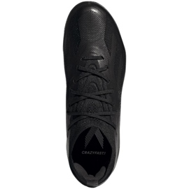 Botas de fútbol adidas X Crazyfast.1 Fg Jr IE6636 negro 1