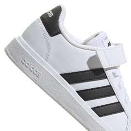 Zapatillas Adidas Grand Court 2.0 El K Jr GW6521 blanco 3