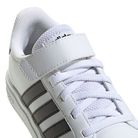 Zapatillas Adidas Grand Court 2.0 El K Jr GW6521 blanco 5
