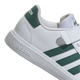 Zapatillas Adidas Grand Court 2.0 El K Jr IG4842 blanco 4