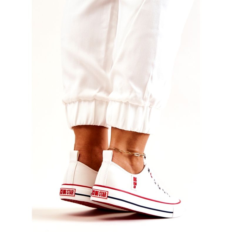 Deportivas Piel Big Star JJ274130 Blanco 3