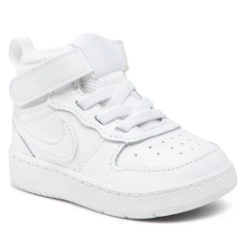Zapatillas Nike Court Borough Mid2 (TDV) Jr CD7784-100 blanco 1