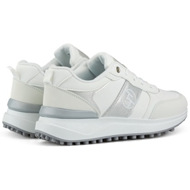 Cómodas zapatillas blancas de mujer para el día a día. blanco 1 Cómodas zapatillas blancas de mujer para el día a día. blanco 1