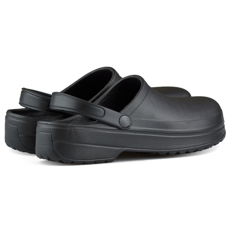 Chanclas Kroksy largas negras negro 1