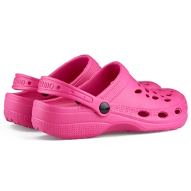 Chanclas Kroksy rosa rosado 1