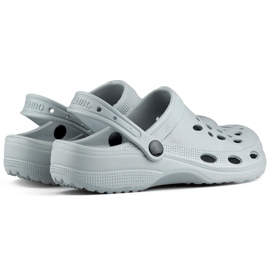 Chanclas cocodrilo gris 1