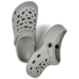 Chanclas cocodrilo gris 2