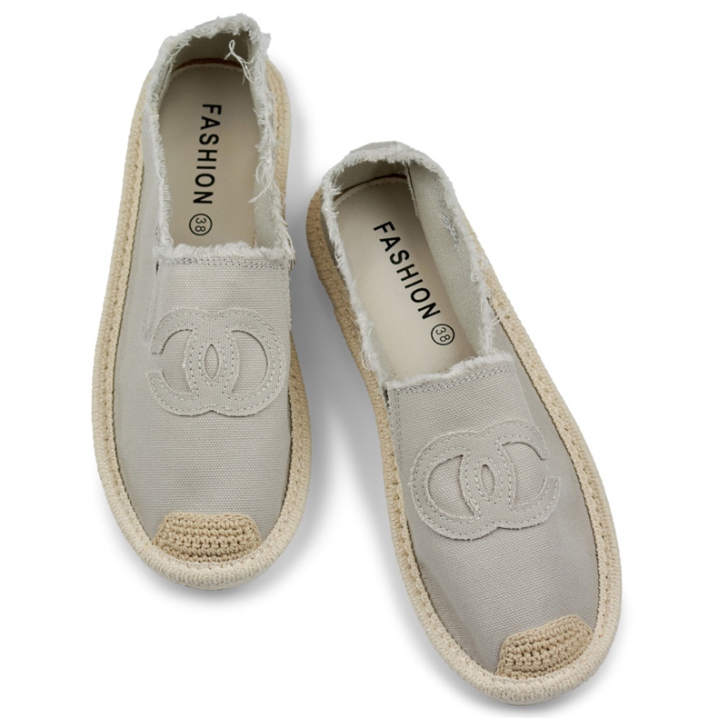 Alpargatas, mocasines y zapatillas de mujer grises 1 Alpargatas, mocasines y zapatillas de mujer grises 1