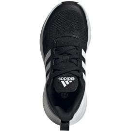 Zapatillas Adidas FortaRun 2.0 Cloudfoam Lace Jr ID2360 negro 2