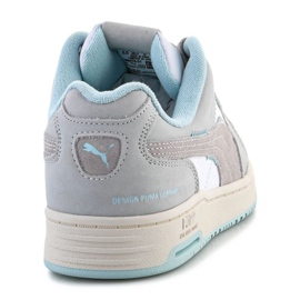 Zapatos deportivos femeninos puma slipstream lo cosido 386576-01 gris 2