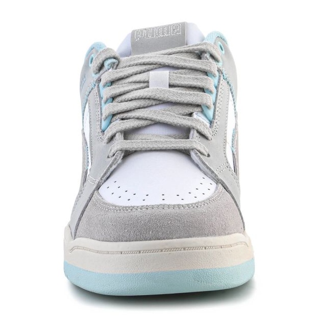 Zapatos deportivos femeninos puma slipstream lo cosido 386576-01 gris 3