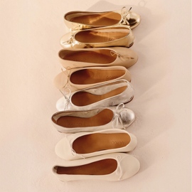 Marco Shoes bailarinas passo beige 9