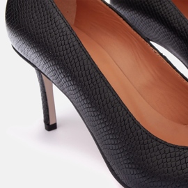 Marco Shoes tacones altos negro 2