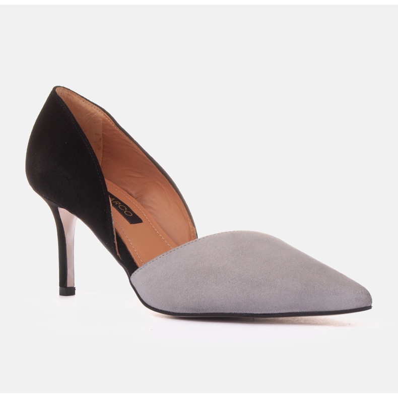 Marco Shoes tacones altos azzurra negro 1