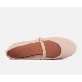 Marco Shoes zapatillas de ballet emma beige 4