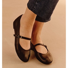 Marco Shoes zapatillas de ballet emma negro 5