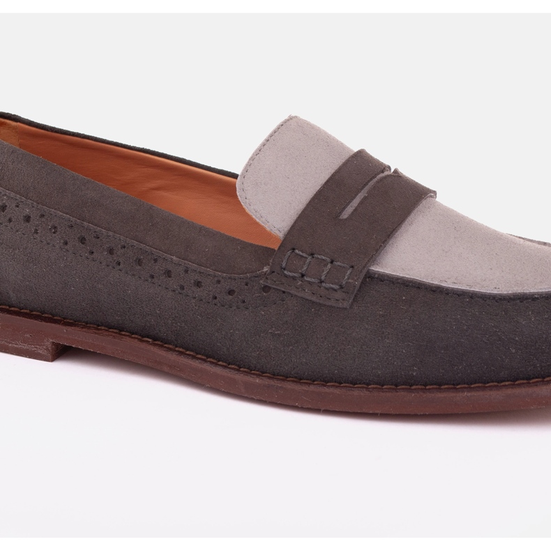 Marco Shoes mocasines prato gris 2