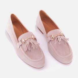 Marco Shoes mocasines Allegra rosado 4