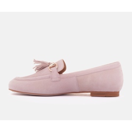 Marco Shoes mocasines Allegra rosado 2