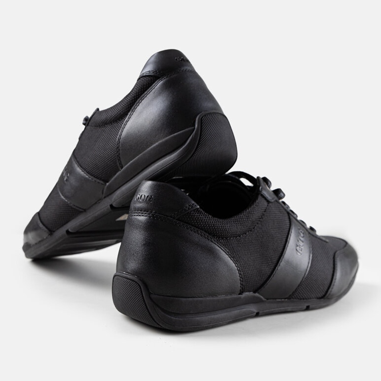 Zapatillas negras de hombre GOE NN1N4004 negro 1