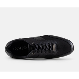 Zapatillas negras de hombre GOE NN1N4004 negro 4