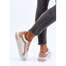 Zapatillas De Mujer Beige Con Purpurina Elnami blanco 6