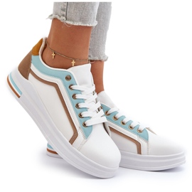 Zapatillas De Mujer Con Purpurina Azul Elnami 7