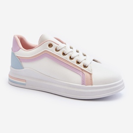 Zapatillas De Mujer Con Purpurina Rosa Elnami rosado 1