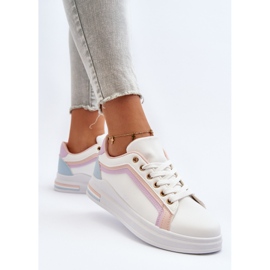 Zapatillas De Mujer Con Purpurina Rosa Elnami rosado 5