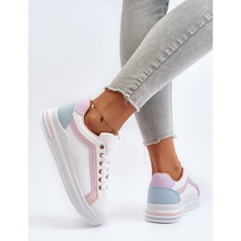 Zapatillas De Mujer Con Purpurina Rosa Elnami rosado 6