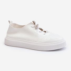 Zapatillas de Mujer Caladas Blancas Unassemia blanco 1