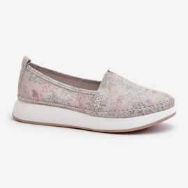 Vinceza Alpargatas Mujer de Piel con Plataforma Chorisa Multicolor 2