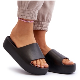 Chanclas de Mujer Suela Gruesa Negro Oreithano 7