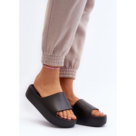 Chanclas de Mujer Suela Gruesa Negro Oreithano 2