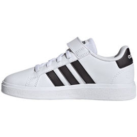 Zapatillas Adidas Grand Court 2.0 El K Jr GW6521 blanco 8