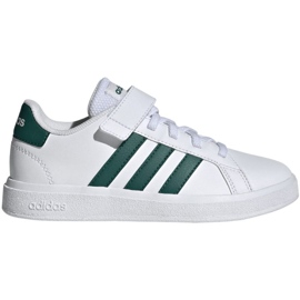 Zapatillas Adidas Grand Court 2.0 El K Jr IG4842 blanco 6