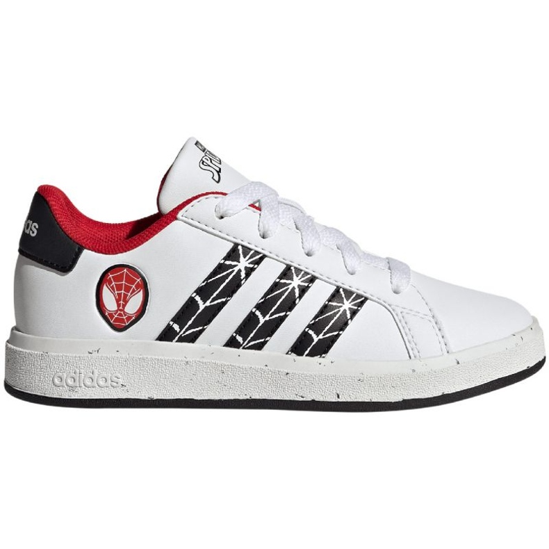 Zapatillas Adidas Grand Court Spider-man K Jr IG7169 blanco 1