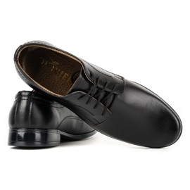 Lukas Zapatos de cuero negro j1 negro 2