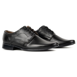 Lukas Zapatos de cuero negro j1 negro 3