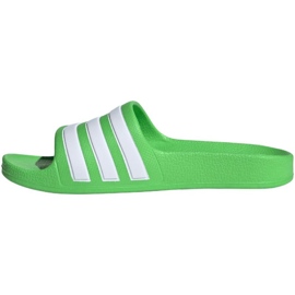 Chanclas adidas adilette Aqua Slides Jr IG4859 verde 2