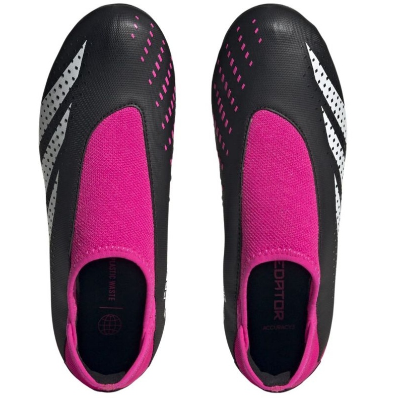 Botas de fútbol adidas Predator Accuracy.3 Ll Fg Jr GW4606 negro 1